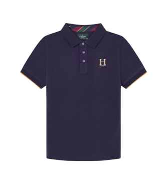 Hackett London Heritage H Logo mornarska polo majica