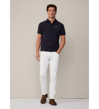 Hackett London Plo Heritage H Logo em azul-marinho