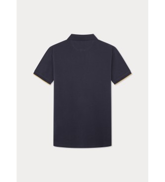 Hackett London Polo Heritage H Navy Logo