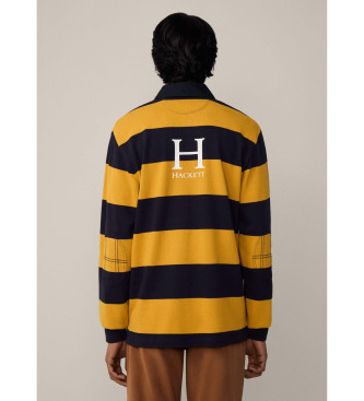 Hackett London Heritage H Rugby gul polotrja