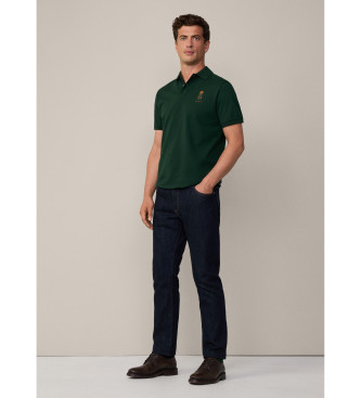 Hackett London Heritage Harry grn poloshirt