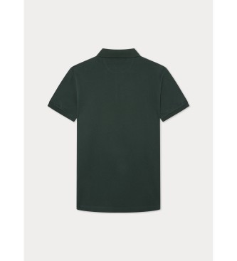 Hackett London Heritage Harry groen poloshirt