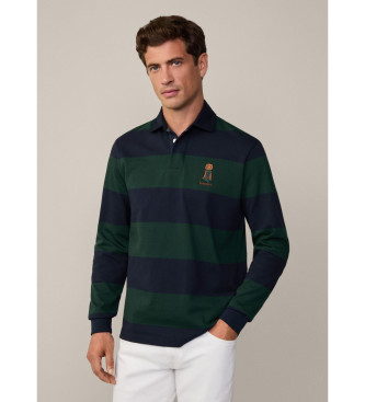 Hackett London Heritage Harry polo shirt grn, navy