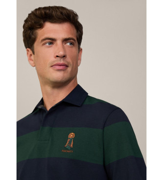 Hackett London Polo Heritage Harry vert, marine