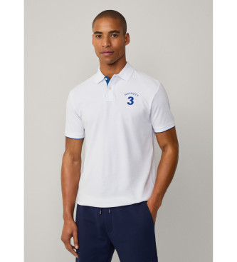 Hackett London Polo Heritage Number blanc