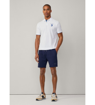 Hackett London Polo Heritage Number blanco