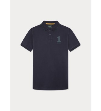 Hackett London Heritage Number marine polo