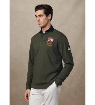 Hackett London Polo Heritage Rally Badges green