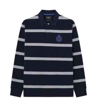 Hackett London Heritage Polo majica z mornarsko črto