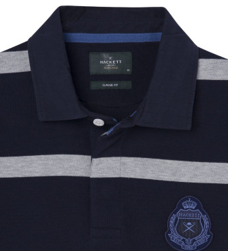 Hackett London Polo Heritage  rayures marines