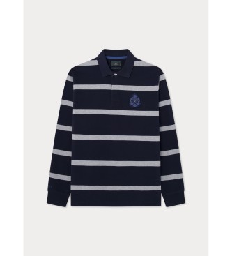 Hackett London Heritage Rugby polo majica Navy