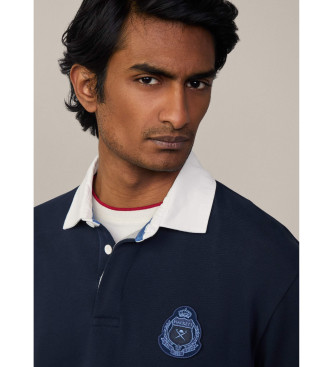 Hackett London Heritage Rugby marine polo