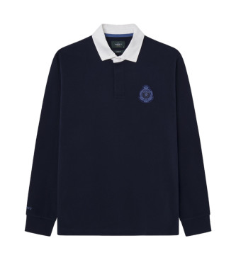 Hackett London Heritage Rugby marine polo