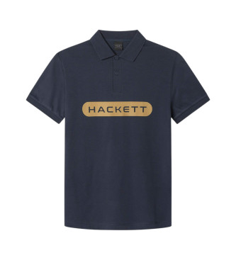 Hackett London Polo HS Essential blu scuro