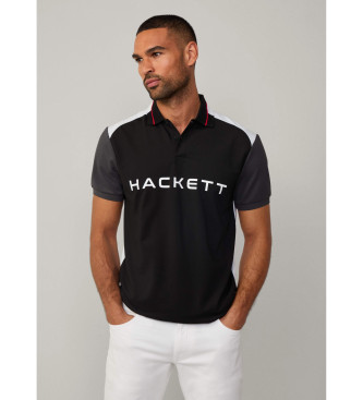 Hackett London HS Multi polo shirt sort