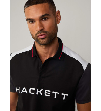 Hackett London HS Multi polo shirt sort