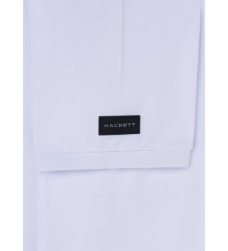 Hackett London Polo Hs Druck wei