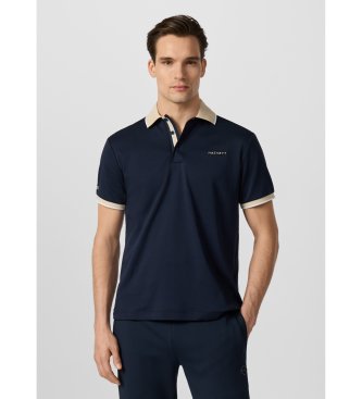 Hackett London Polo Hs Resort Placket marinho