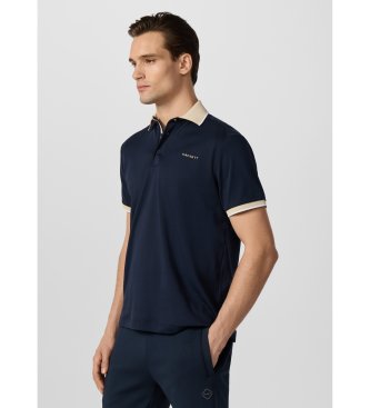 Hackett London Polo Hs Resort Placket marinho