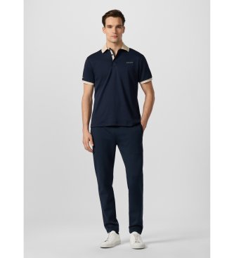Hackett London Polo Hs Resort Placket marinho
