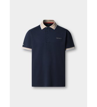 Hackett London Polo Hs Resort Placket marinho