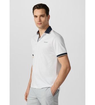 Hackett London Polo Hs Resort Placket blanco
