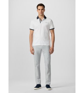 Hackett London Polo Hs Resort Placket blanco
