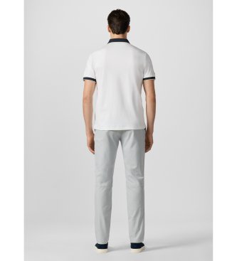 Hackett London Polo Hs Resort Placket blanco