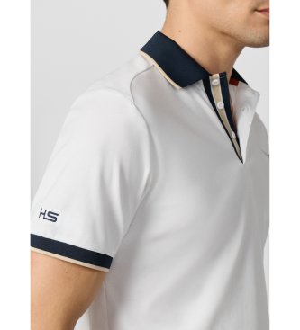 Hackett London Polo Hs Resort Placket blanco