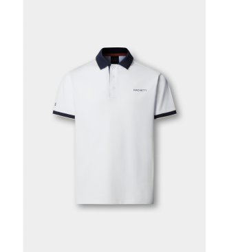 Hackett London Polo Hs Resort Placket blanco