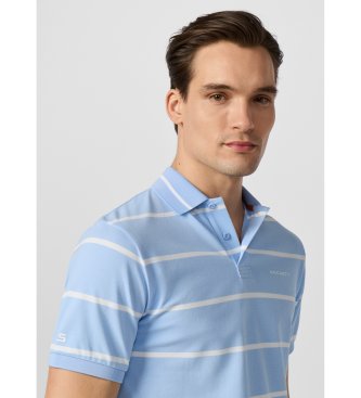 Hackett London Polo Hs Stripe azul