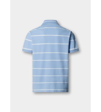 Hackett London Polo Hs Stripe azul