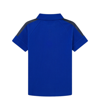 Hackett London Polo Hs Tape blauw