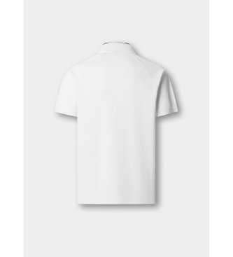 Hackett London Bela majica Polo Hs Tape