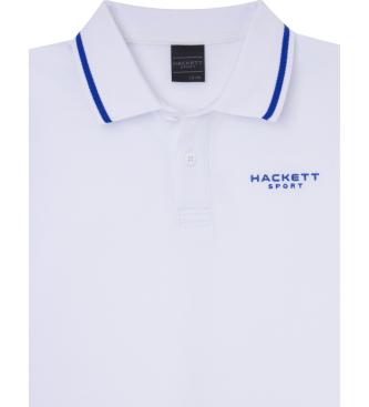 Hackett London Polo Hs Tipped biały