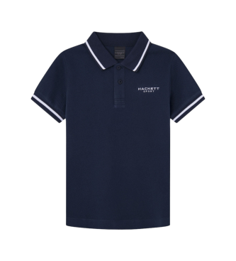 Hackett London Polo Hs Tipped marino