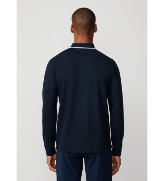 Hackett London Polo Hs Tipped navy