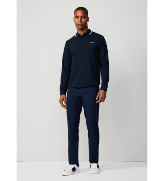 Hackett London Polo Hs Tipped navy