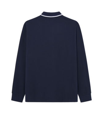 Hackett London Polo Hs Tipped navy