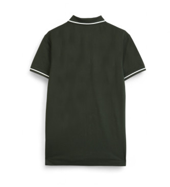 Hackett London Polo Hs Gestipt Groen