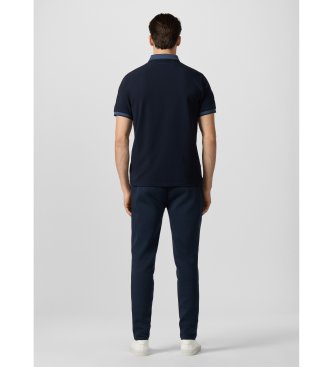 Hackett London Polo Hs Two Tone granatowe