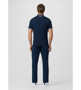 Hackett London P�lo de manga curta com corte cl�ssico em azul-marinho