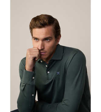 Hackett London Lngrmad Polo Fit Klassisk grn