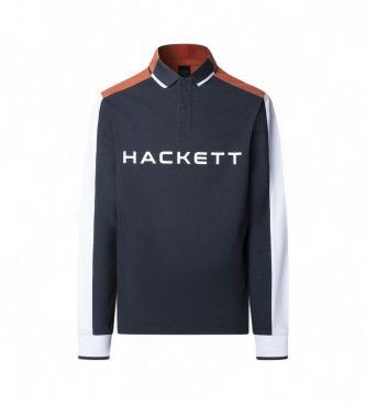 Hackett London Poloshirt Multi navy