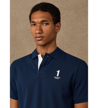Hackett London Polo Nr. marineblau