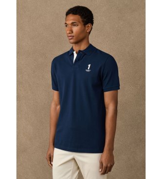 Hackett London Polo Nr. marineblau