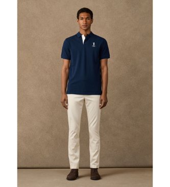 Hackett London Polo Nr. marineblau