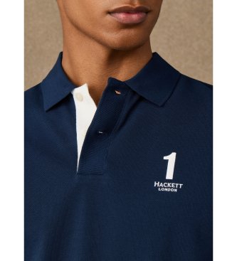 Hackett London Polo Nr. marineblau
