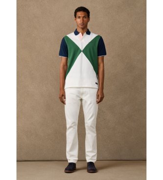 Hackett London Polo Nbr Diamond blanco roto