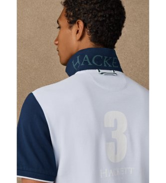 Hackett London Polo Nbr Diamond blanco roto